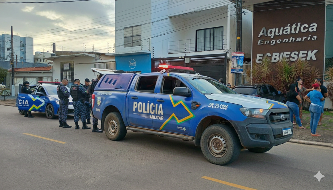 Trio rende funcionários e rouba mais de R$ 100 mil de empresa em Porto Velho; dois são presos