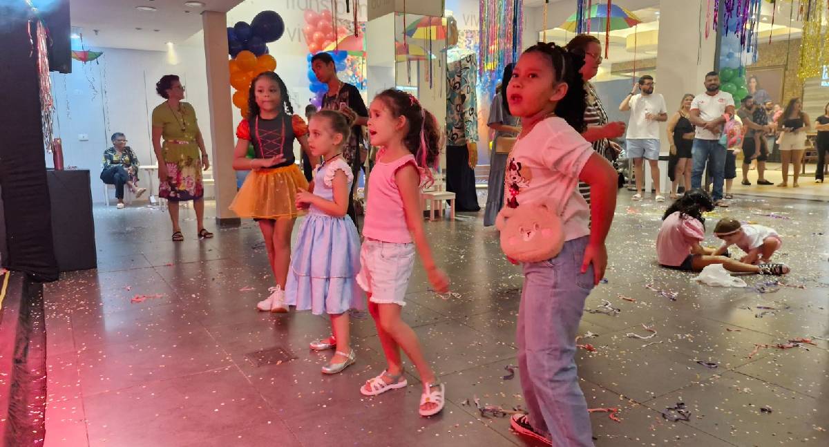 Bailinho Kids anima Carnaval no Porto Velho Shopping com programação gratuita