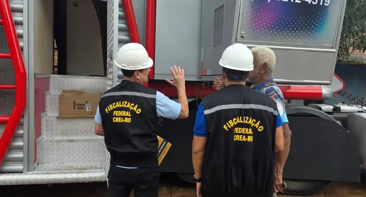 Bloco da Segurança entra em ação e Crea-RO fiscaliza trios elétricos para o Carnaval