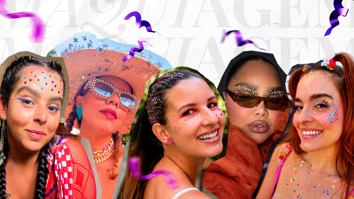 Brilho sem derreter: como fazer make blindada para o Carnaval