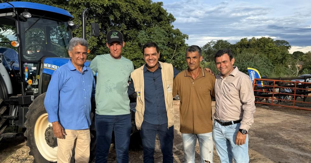Investimento de Cássio Gois fortalece agricultura familiar e beneficia mais de 150 famílias em Cacoal