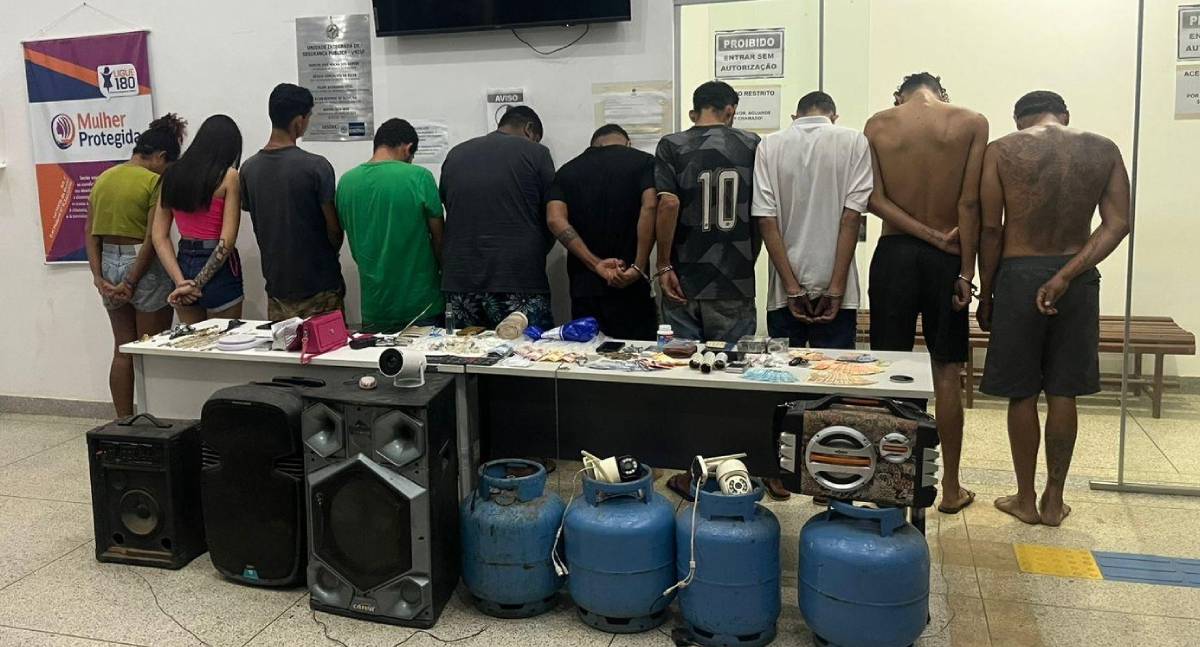 Operação da PM prende suspeitos por tráfico em Buritis