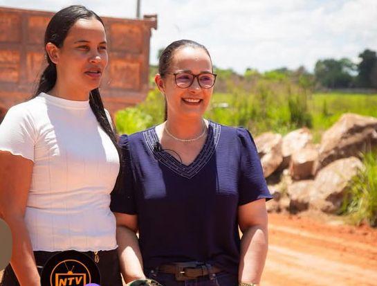 Rosangela Donadon celebra conclusão da fase 1 nas RO-496 e RO-391 em Chupinguaia