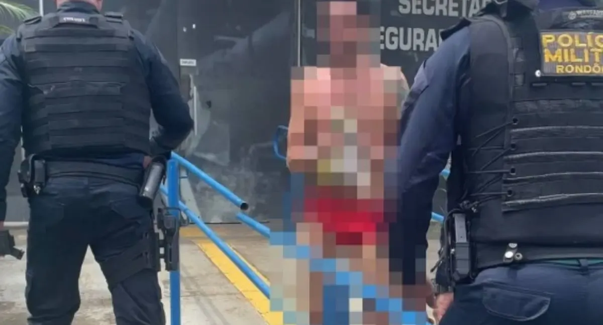 Suspeito é detido após causar pânico e invadir casas no Setor 04