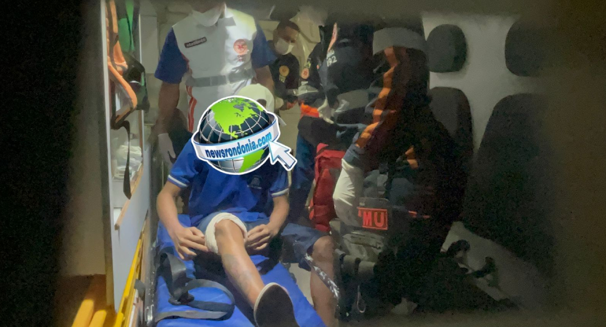 Briga de casal termina com apenado ferido com caco de vidro no Orgulho do Madeira