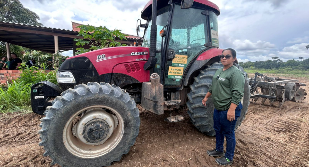 Curso de tratorista para mulheres fortalece a autonomia no campo em Porto Velho