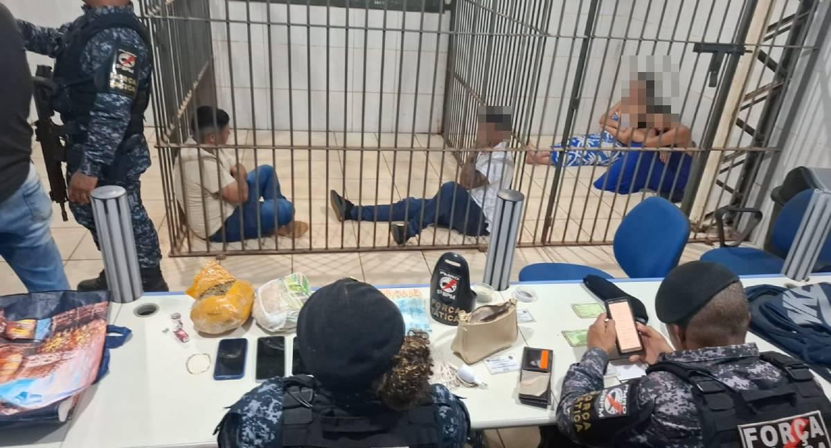 Força Tática apreende drogas em veículo na Zona Leste de Porto Velho