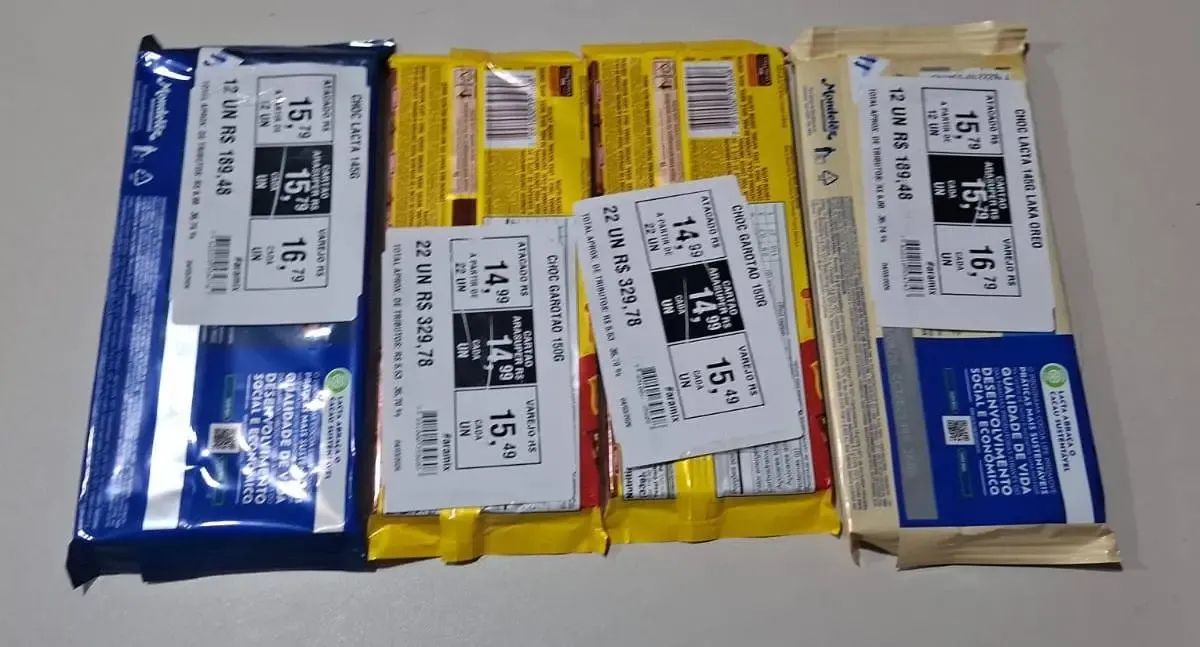 Homem de 25 anos é preso por furtar barras de chocolate em supermercado de Porto Velho