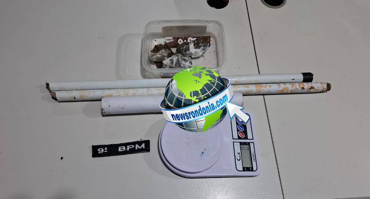 Homem é preso após agredir companheira e esconder drogas