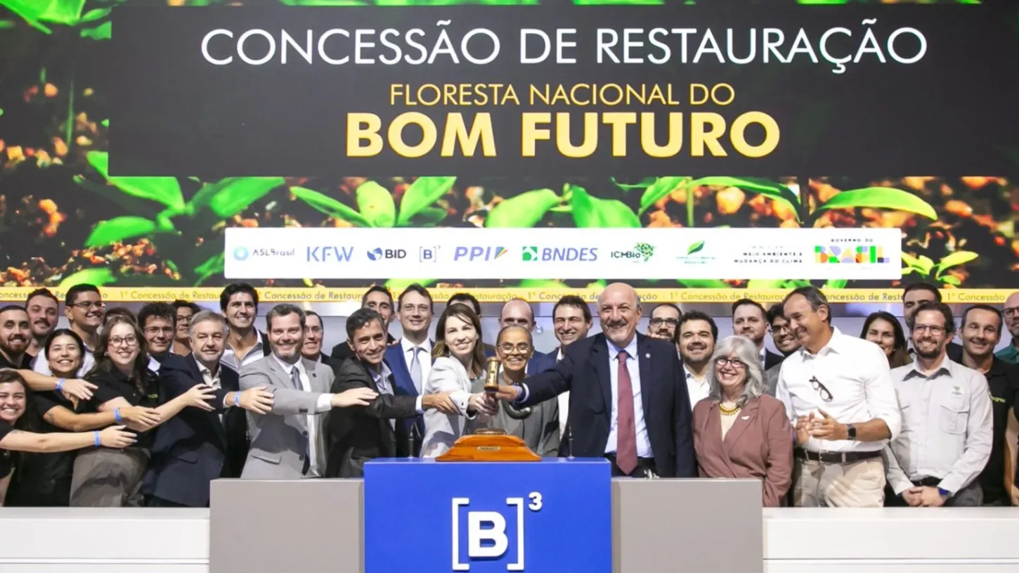 Leilão garante concessão para restauração florestal em Rondônia