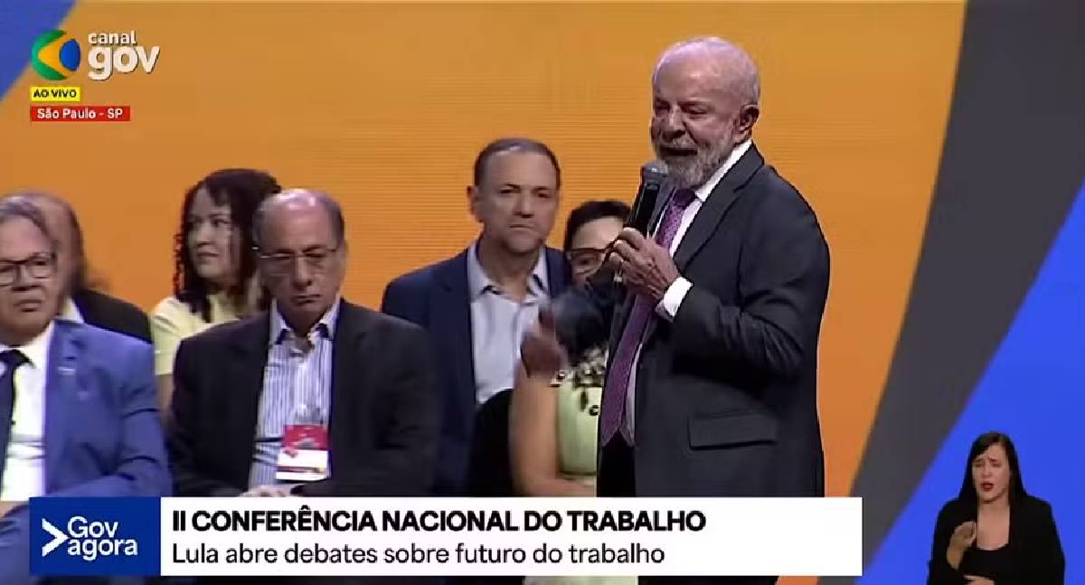 Lula defende acordo para rever escala 6×1 e jornada por categoria