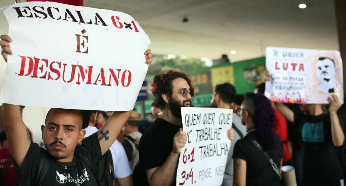 Pesquisa revela que 82% dos brasileiros até 40 anos apoiam o fim da escala 6×1