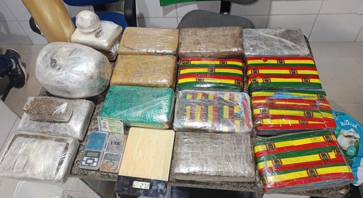 PM desarticula depósito do crime e prende dupla com mais de 15 quilos de drogas