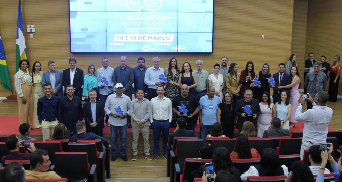 Sebrae premia prefeituras e reconhece iniciativas inovadoras em Rondônia