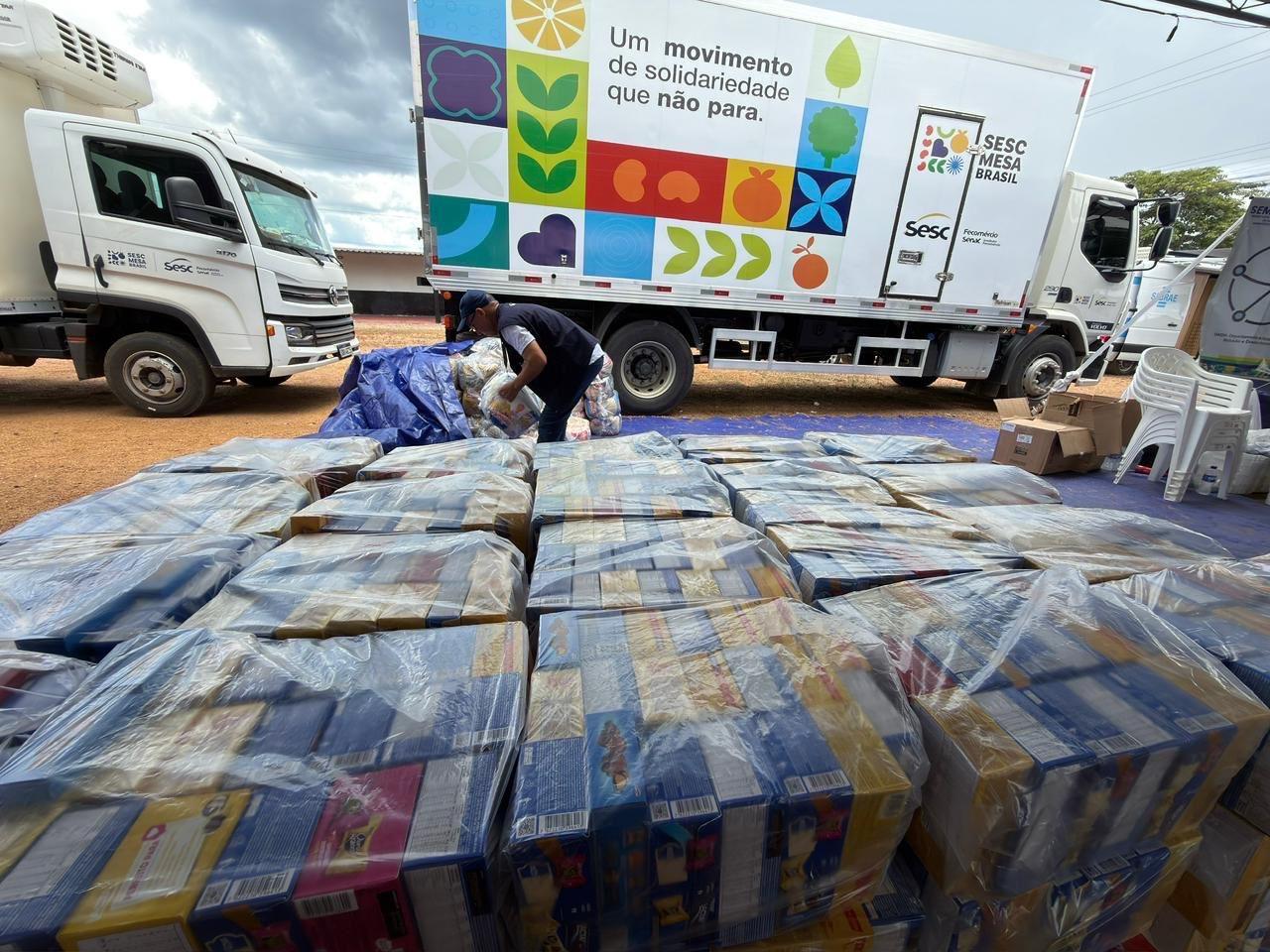 TecnoGame PVH arrecada 9 toneladas de alimentos no primeiro dia