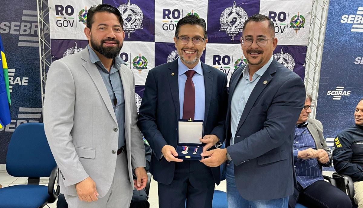 5ª Promotoria de Justiça de Ji-Paraná recebe maior honraria da segurança pública estadual