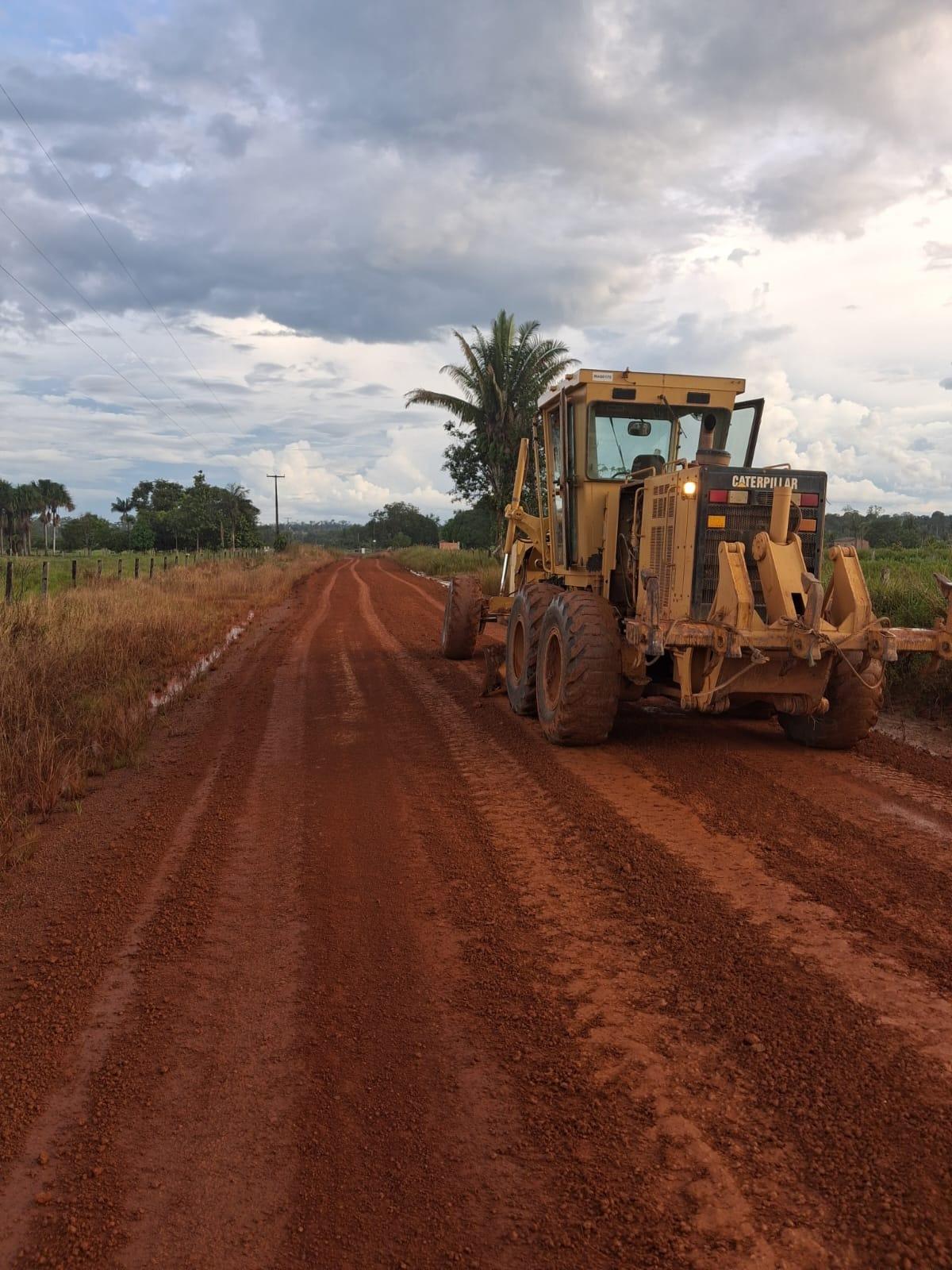 Após indicação do Deputado Alan Queiroz, Governo de Rondônia executa obras de recuperação na Linha 67