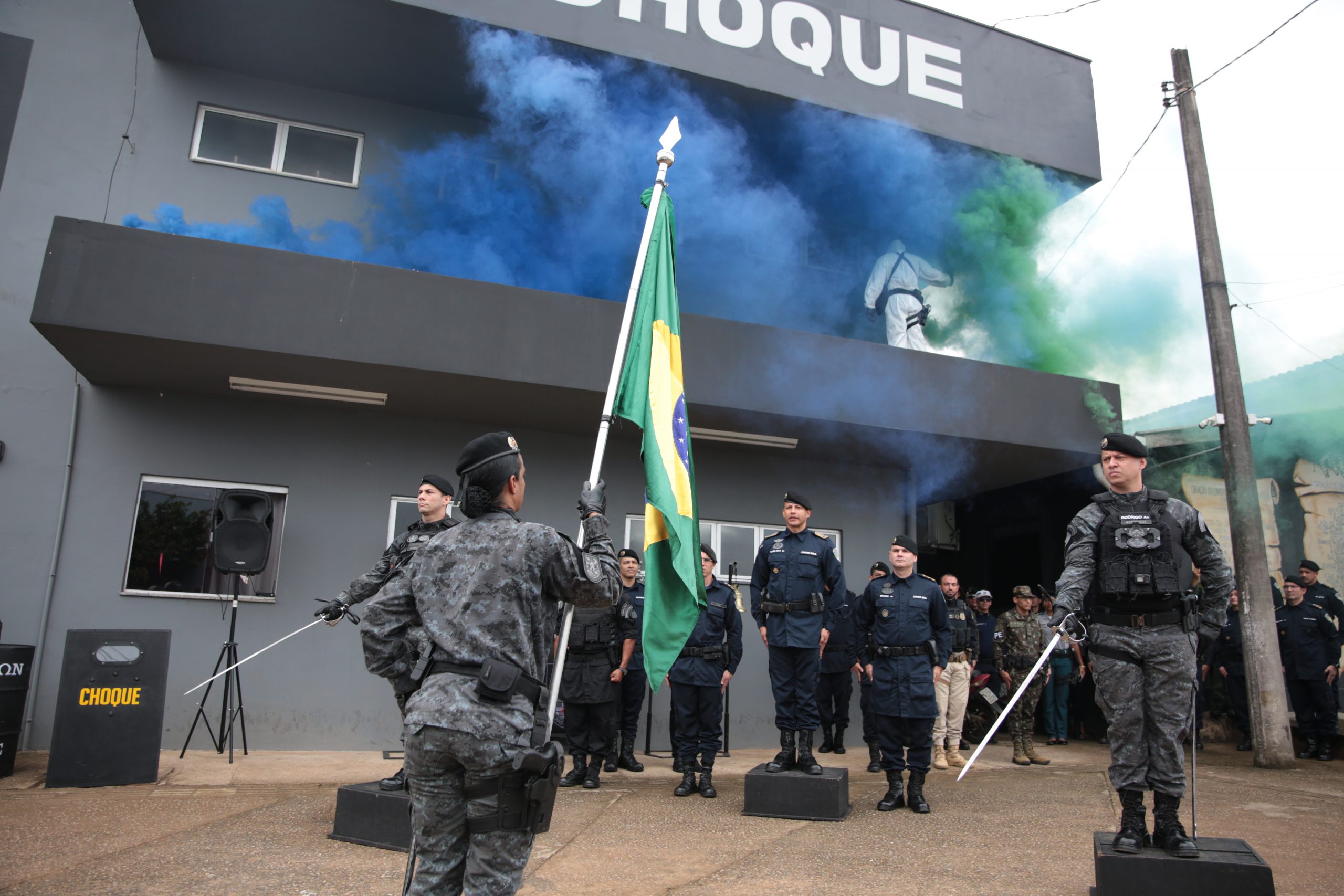 BATALHÃO  DE CHOQUE DA PM DE RONDÔNIA TEM NOVO COMANDANTE