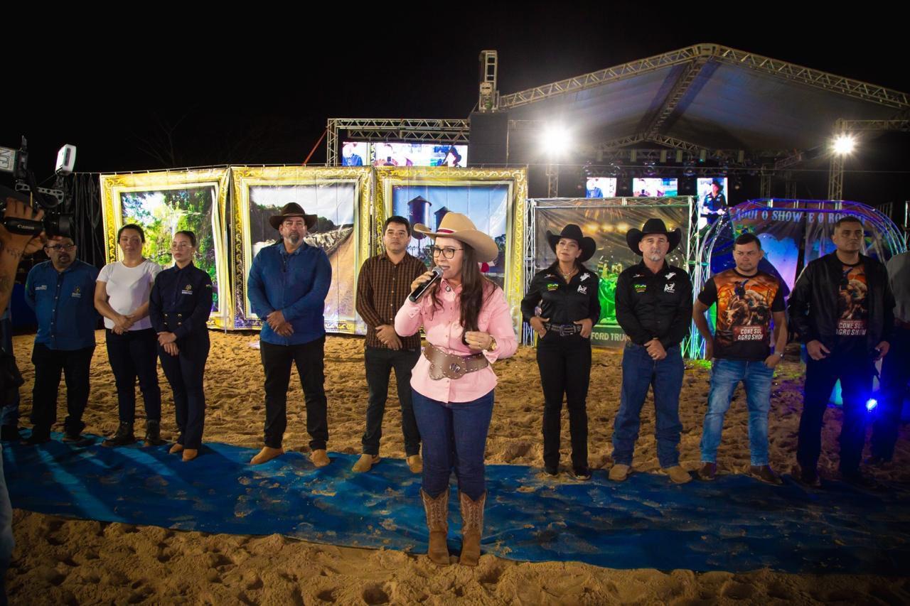 Deputada Rosangela Donadon convida população para a abertura do Cone Sul Agro Show 2026 em Colorado do Oeste