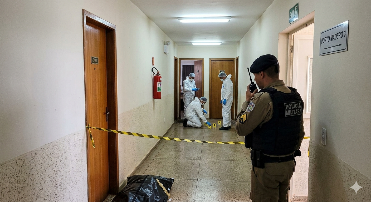 “Garimpeiro” é encontrado morto em corredor de apartamento no Porto Madero 3