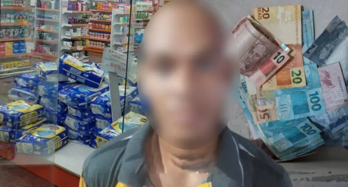 Homem é preso em flagrante ao tentar furtar farmácia em RO