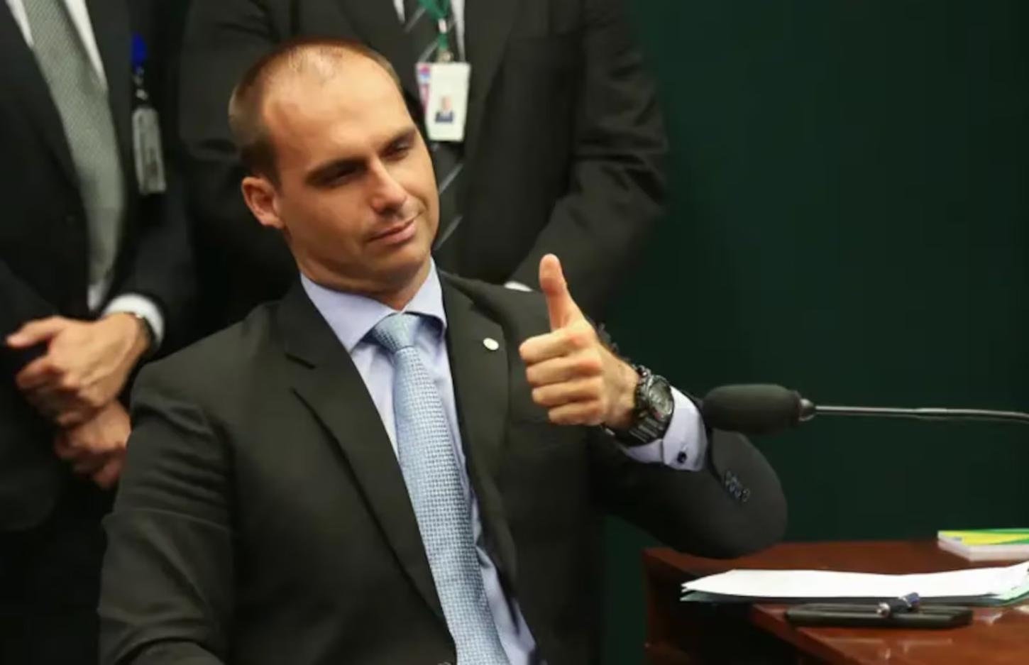 Moraes vota para condenar Eduardo Bolsonaro por difamação contra Tabata Amaral