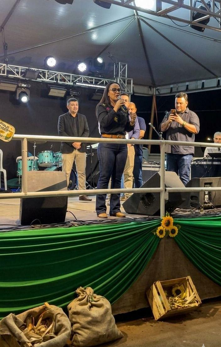 Rosangela Donadon destaca quase R$ 3 milhões destinados para Cabixi durante Festa do Milho