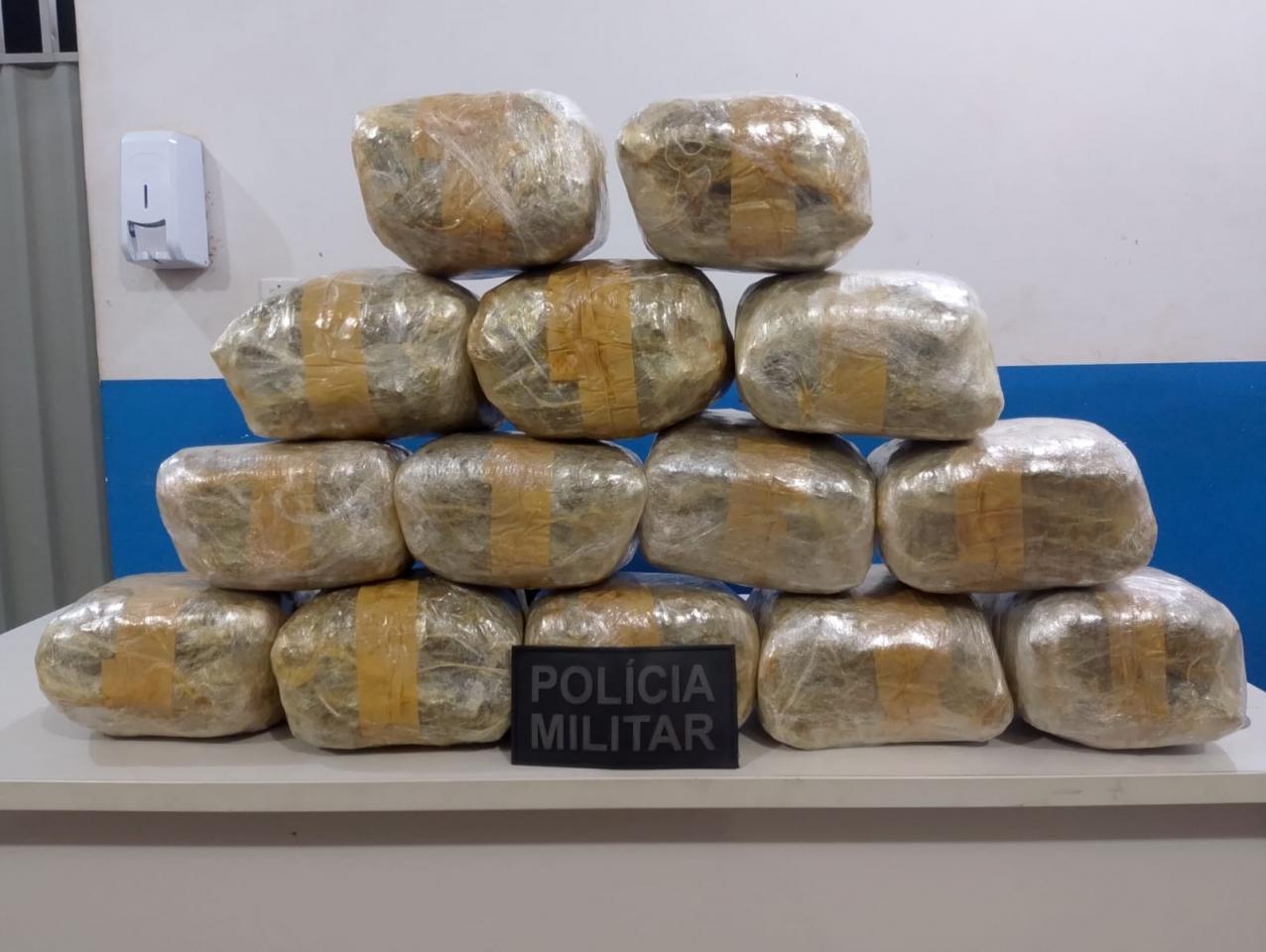Tráfico de drogas interestadual termina com apreensão de maconha na rodoviária de Vilhena