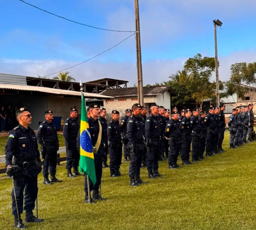 FORMATURA ALUSIVA AO 8º ANIVERSÁRIO DE CRIAÇÃO E ATIVAÇÃO DO 11º BATALHÃO DE POLÍCIA MILITAR