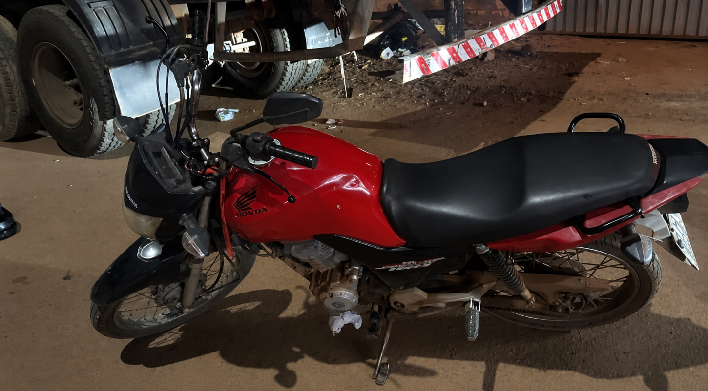 Motociclista fica ferido após colisão no bairro Cascalheira