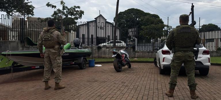 PF e BPFron prendem homem por tráfico de drogas em Guaíra/PR