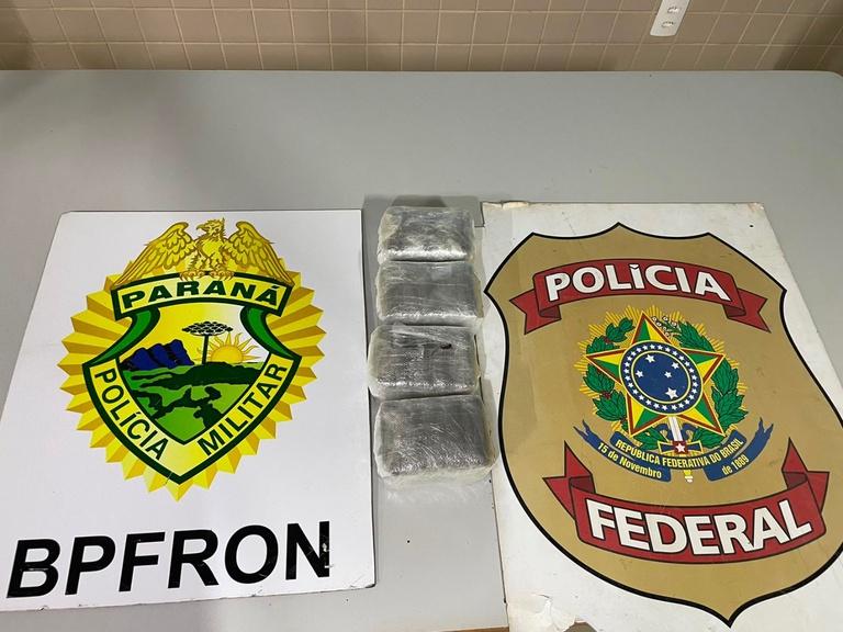 PF e PM/PR efetuam duas prisões por tráfico de drogas em Guaíra