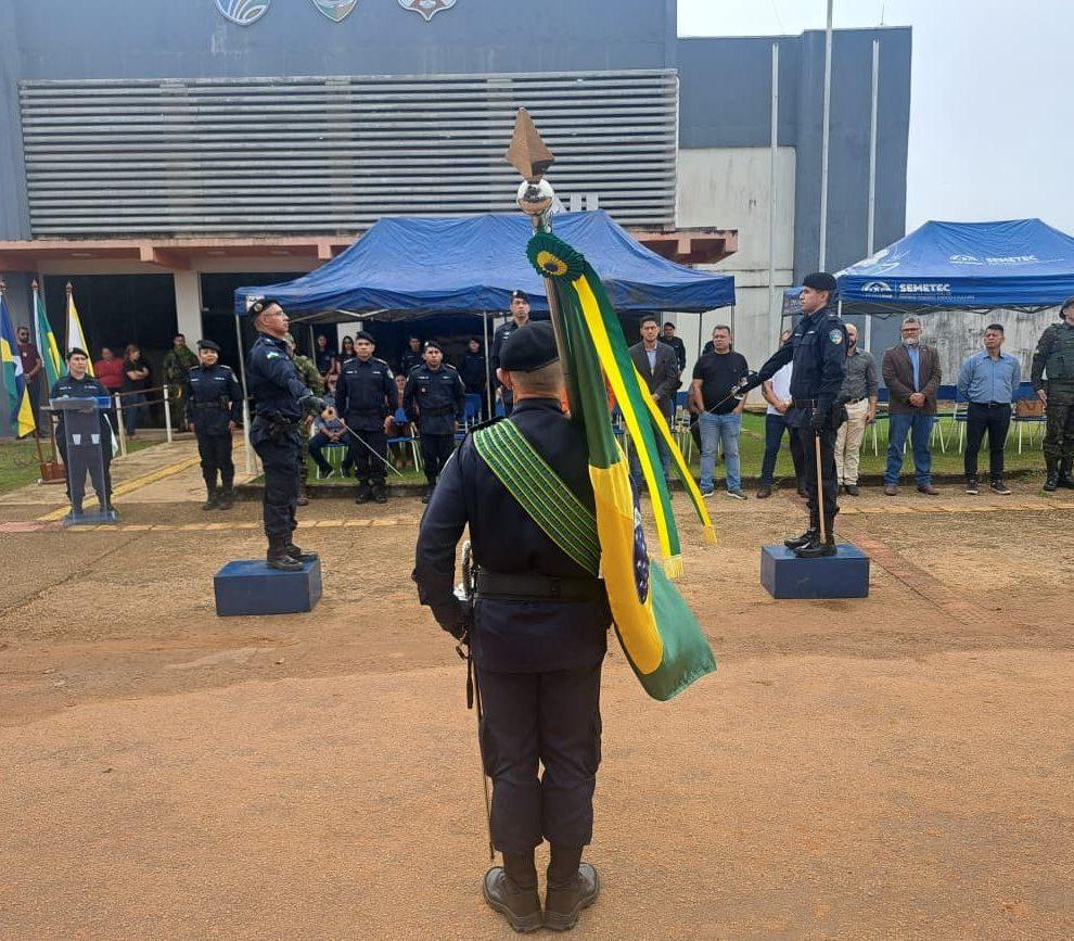 PMRO REALIZA PASSAGEM DE COMANDO DA 3ª COMPANHIA DO 6º BPM EM NOVA MAMORÉ