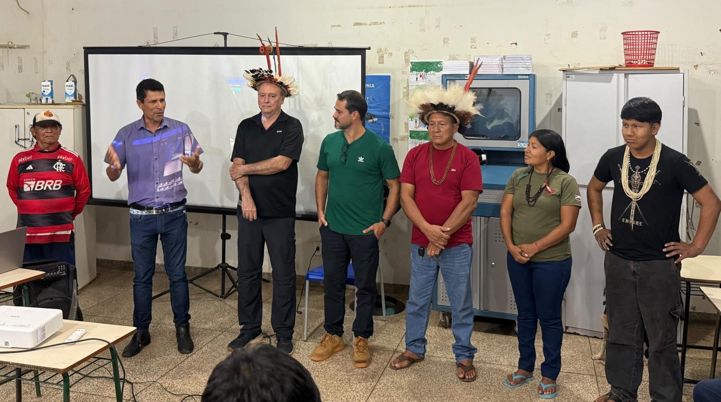 Por iniciativa de Cássio Gois, Terra Indígena Roosevelt recebe primeira capacitação da Escola do Legislativo de Rondônia