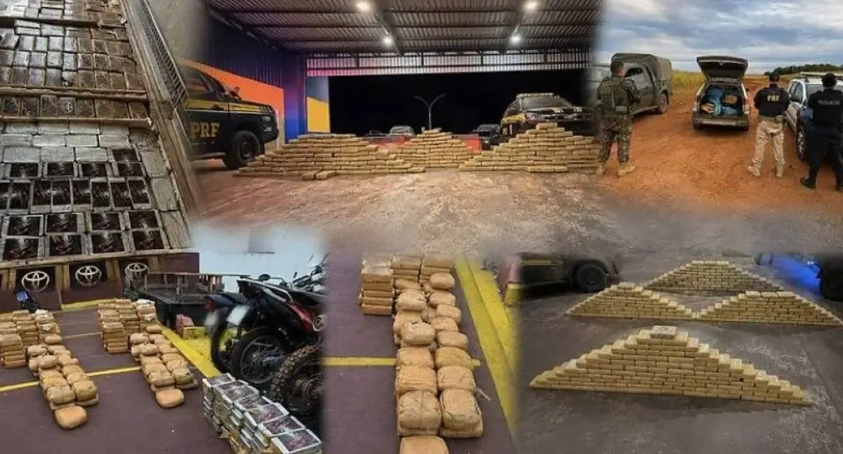PRF apreende 439 quilos de drogas na BR-364