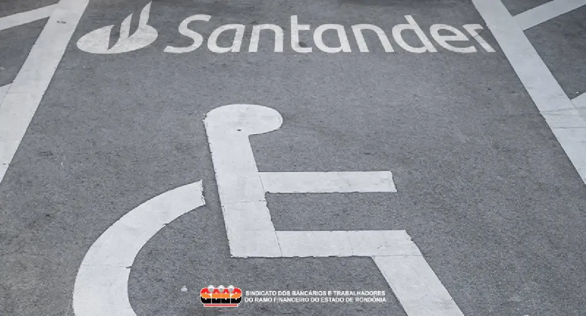 Santander é condenado por falta de acessibilidade em agência de Porto Velho