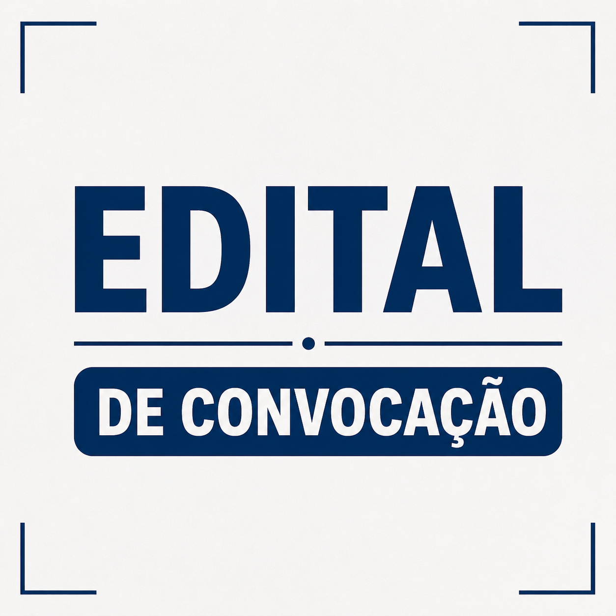 Edital de convocação de comissão Eleitoral