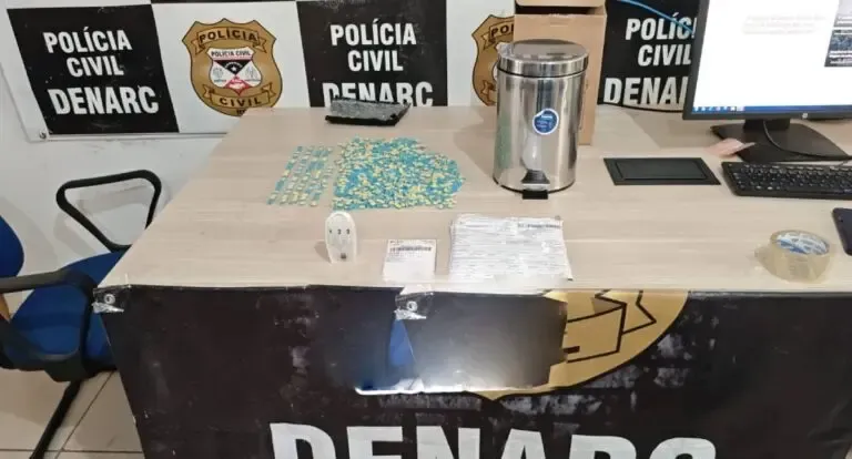 Polícia Civil prende homem durante operação contra tráfico interestadual de ecstasy em Porto Velho