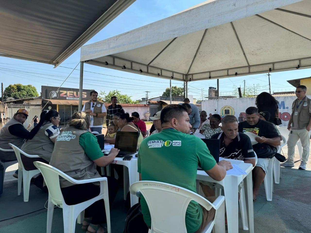Prefeitura leva Cadastro Único para mais perto da população com projeto “CadÚnico no Seu Bairro”
