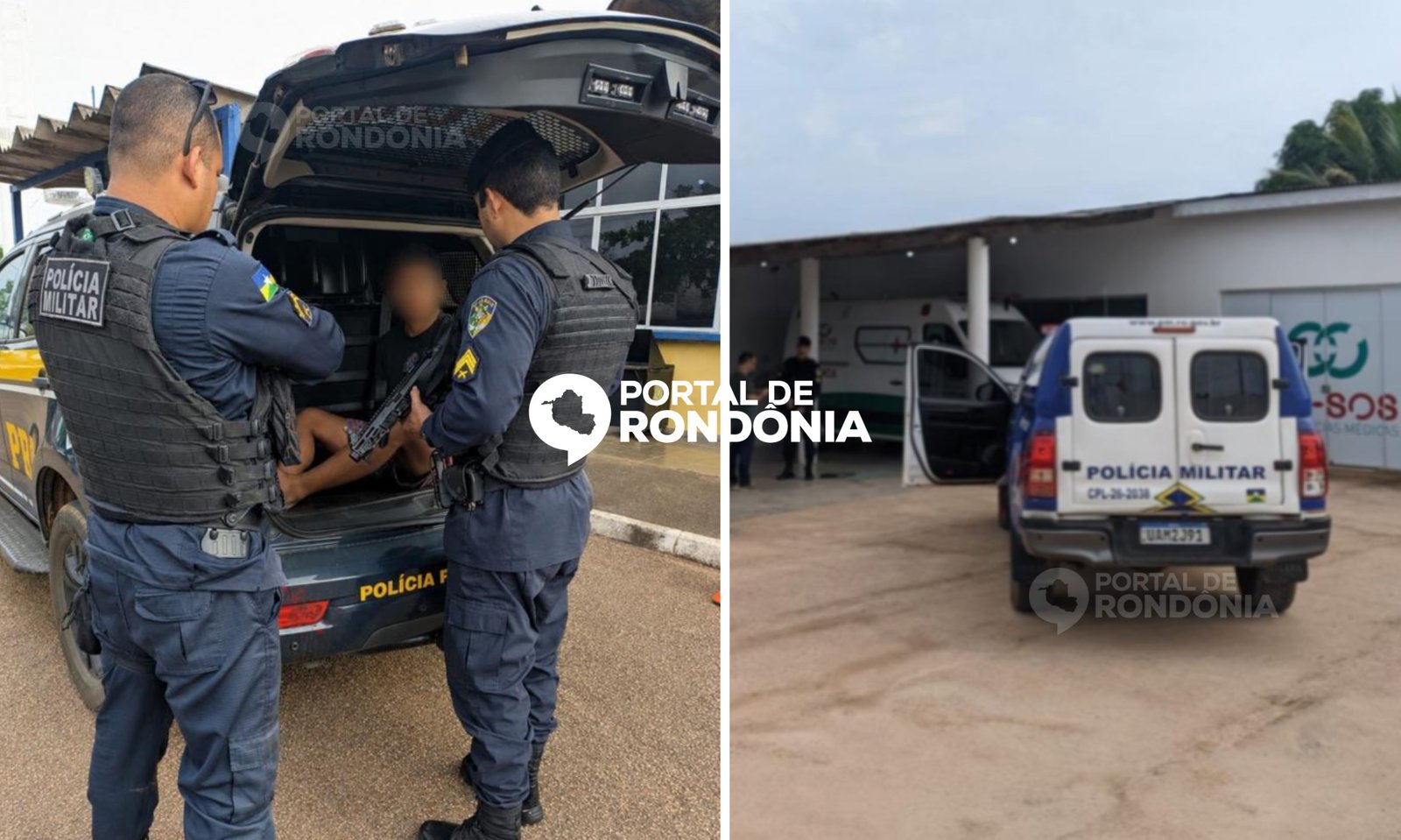 Adolescente de 15 anos é apreendido após furtar ambulância e dirigir em zigue-zague pela BR-364