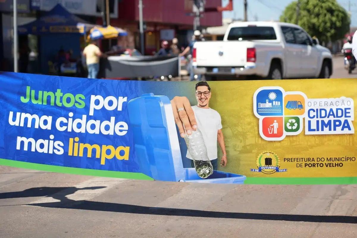 Após mais um ano de serviços, Prefeitura avança em limpeza em Porto Velho
