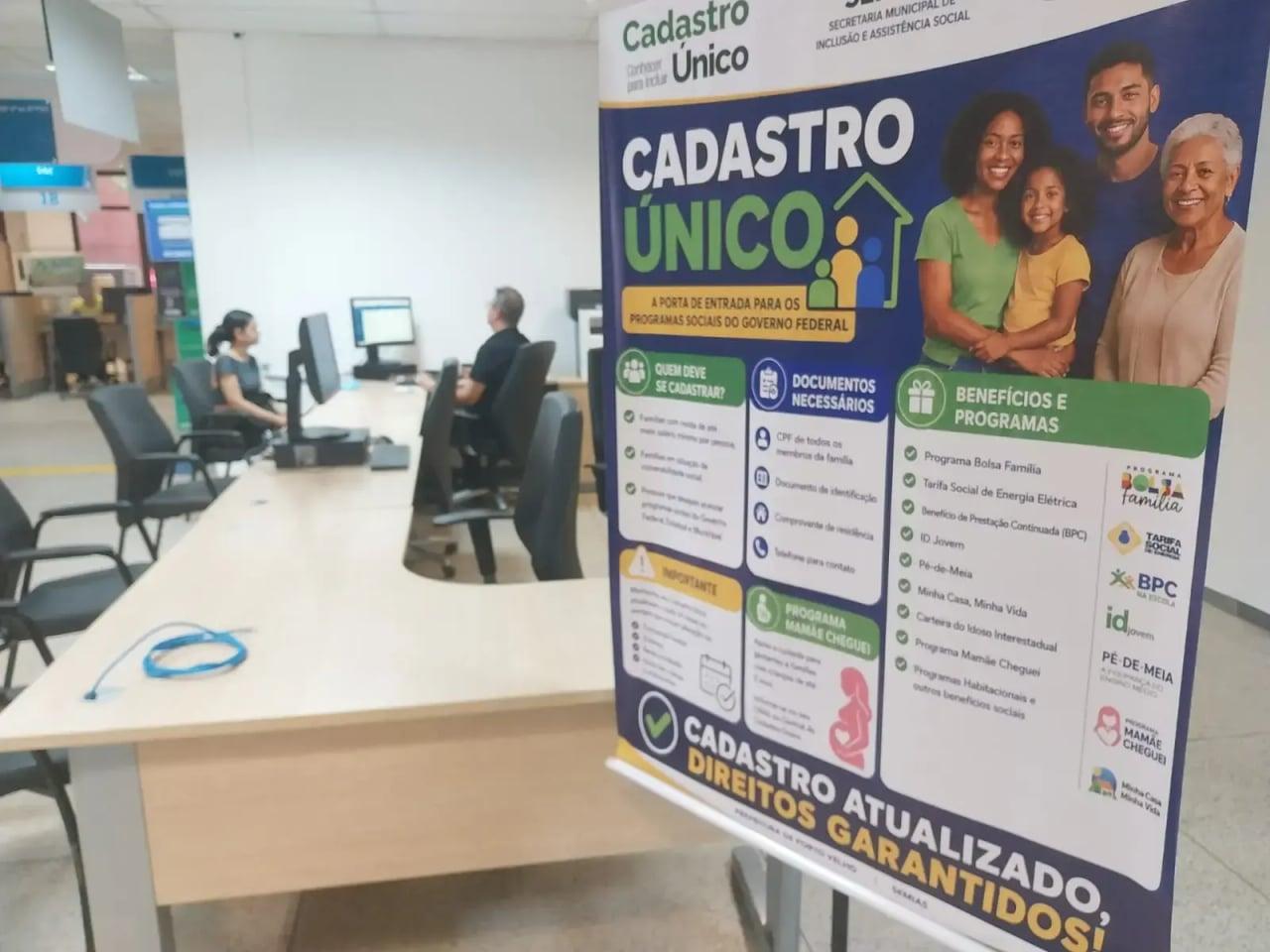 Atendimento do Cadastro Único será normalizado na segunda-feira (14)