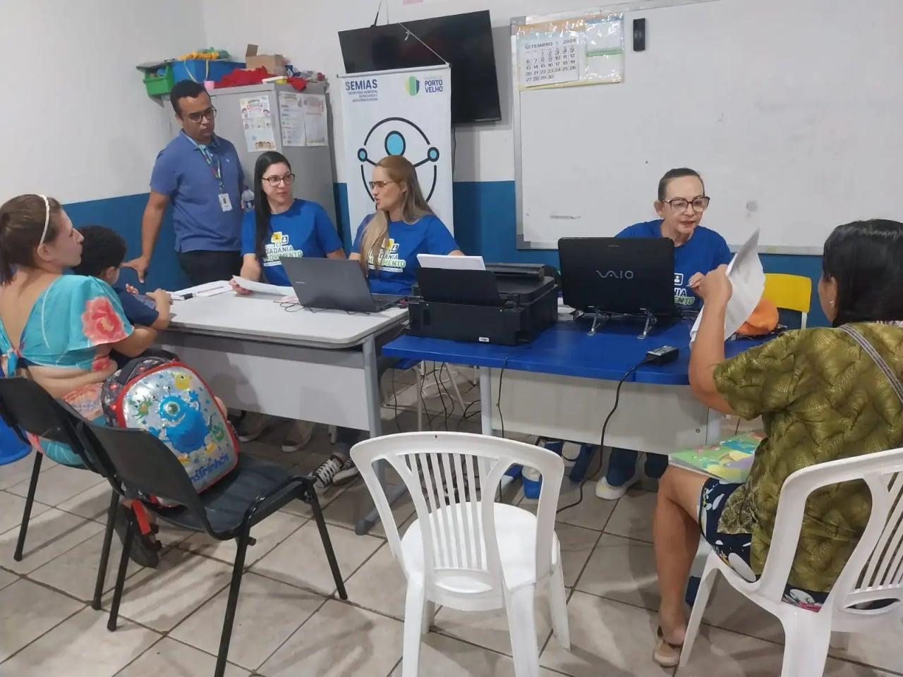 Cidadania em Movimento leva serviços públicos e registra 150 atendimentos na Zona Sul de Porto Velho