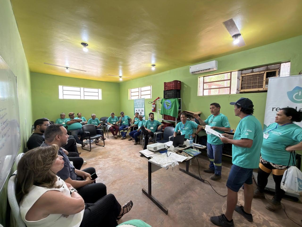 Cooperativa de Catadores em PVH inaugura espaço para resíduos eletrônicos