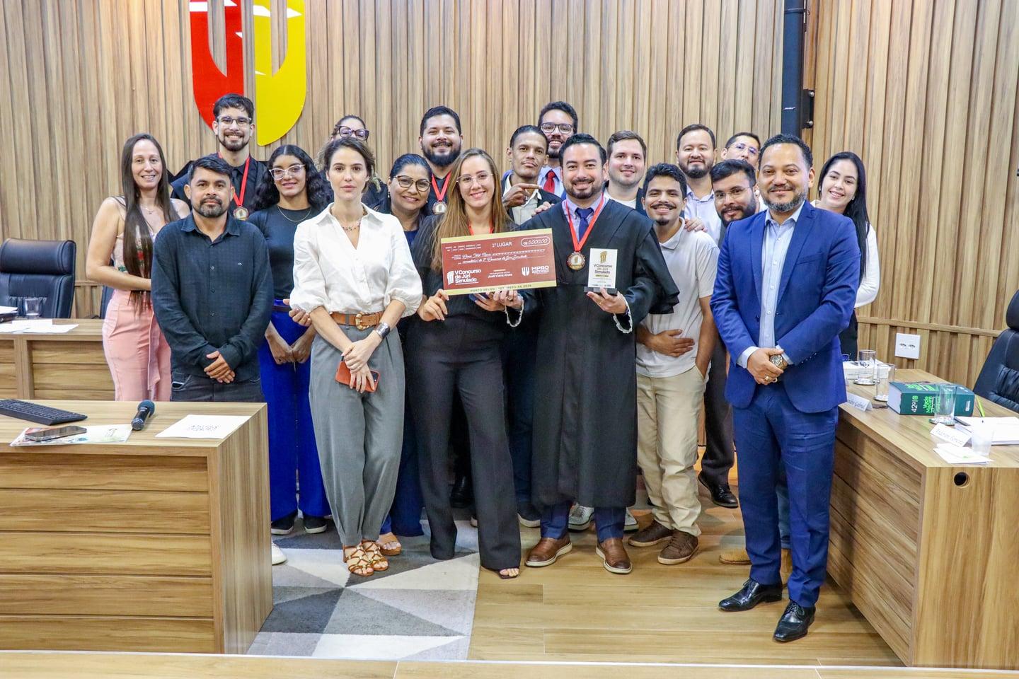 Equipe “Sabedoria do Direito” vence 5º Concurso de Júri Simulado do MPRO em Porto Velho