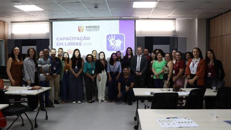 MPRO promove capacitação em Libras para ampliar acessibilidade no atendimento ao público