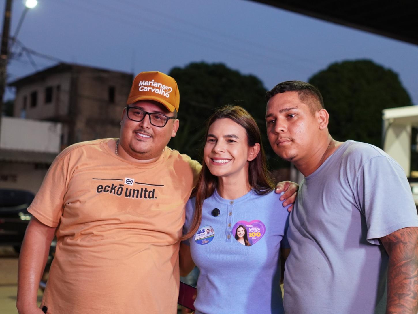 “Precisamos de gente daqui”, diz morador da Zona Leste ao declarar apoio a Mariana Carvalho