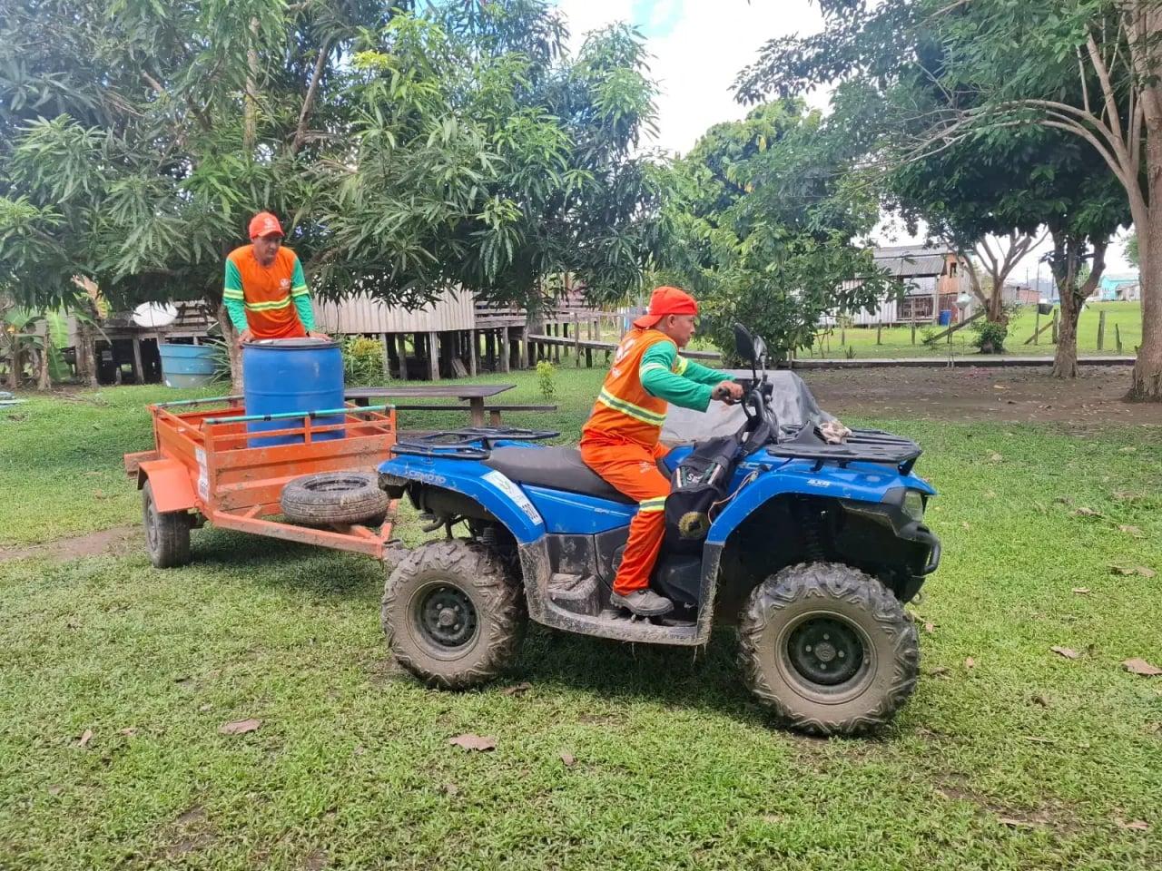 Comunidades ribeirinhas discutem novo modelo de coleta de lixo em Porto Velho