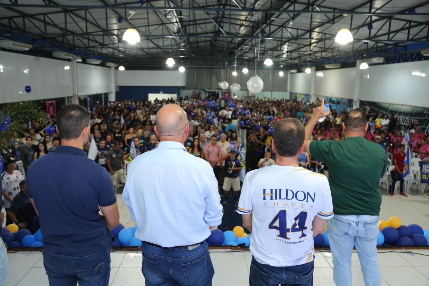 Moradores de Porto Velho lotam reuniões e apoiam Hildon Chaves para o Governo de RO