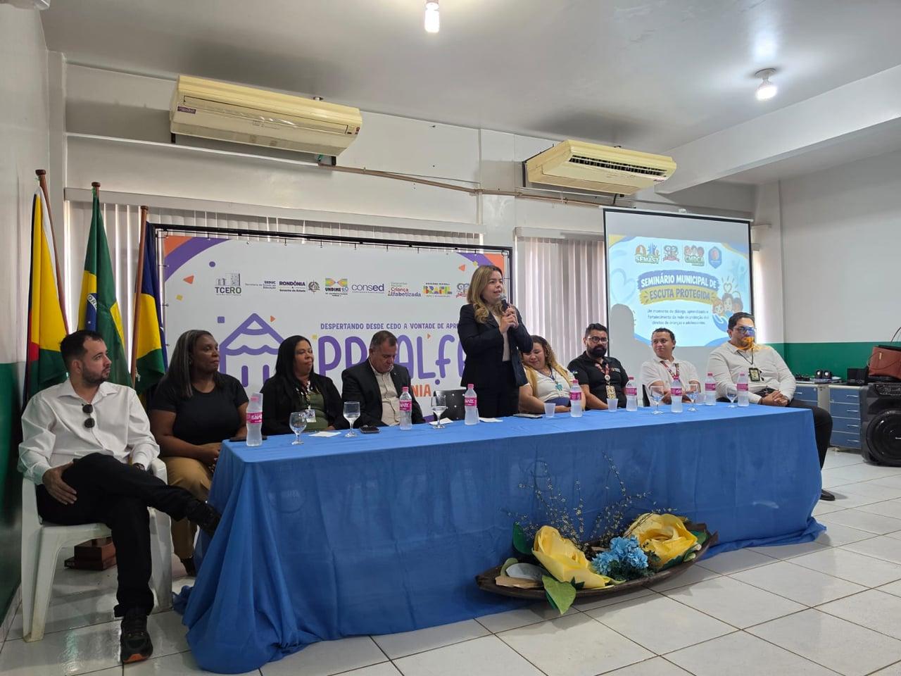 MPRO contribui com o I Seminário Municipal de Escuta Protegida de Buritis